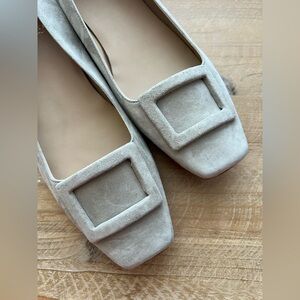 Ann Mashburn Buckle Shoe Suede